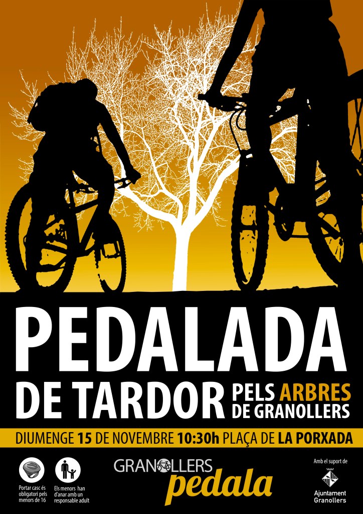 CARTELL PEDALADA TARDOR baixa