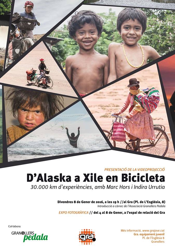 cartell alaska xile en bici