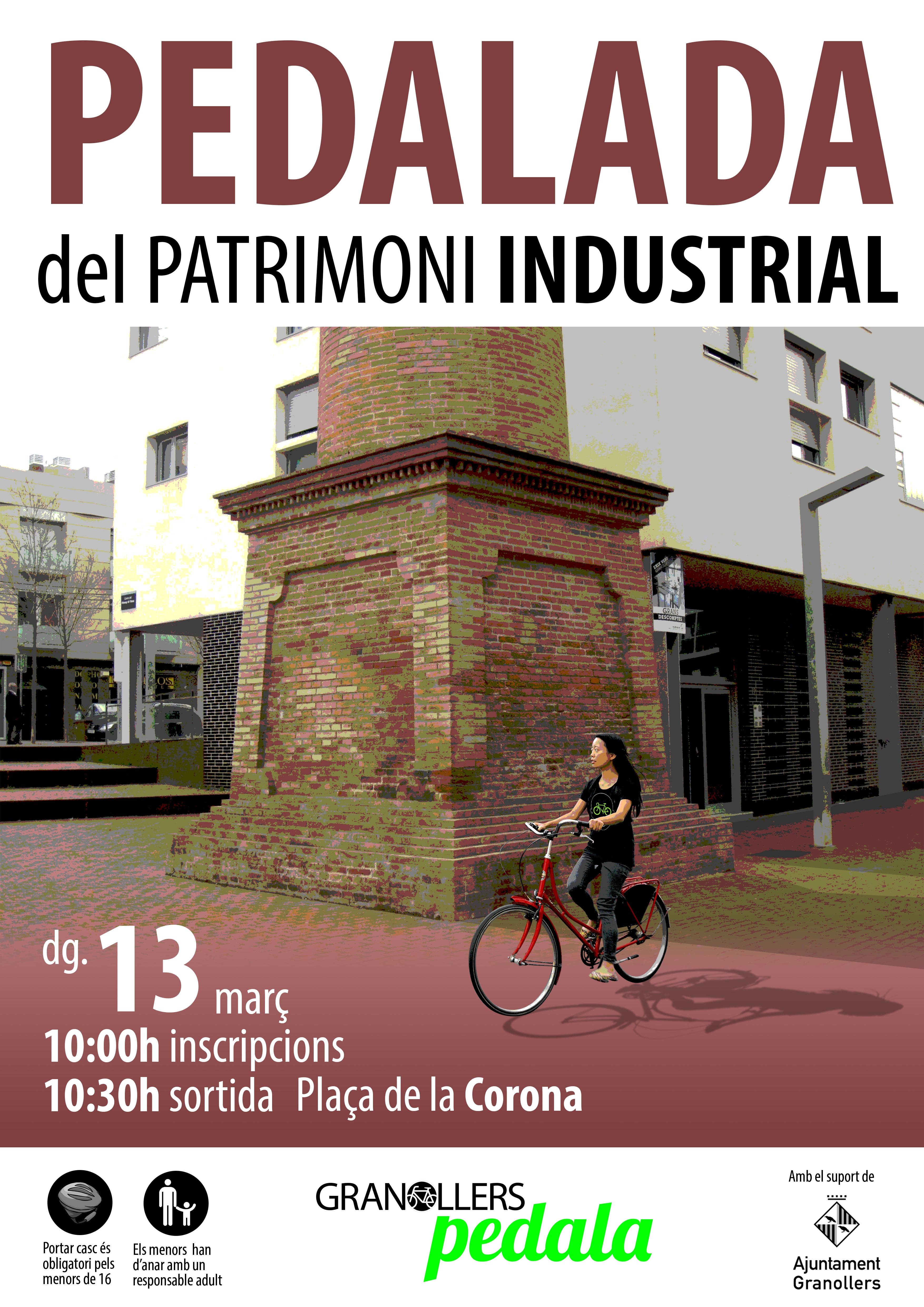 CARTELL PEDALADA INDUSTRIAL baixa