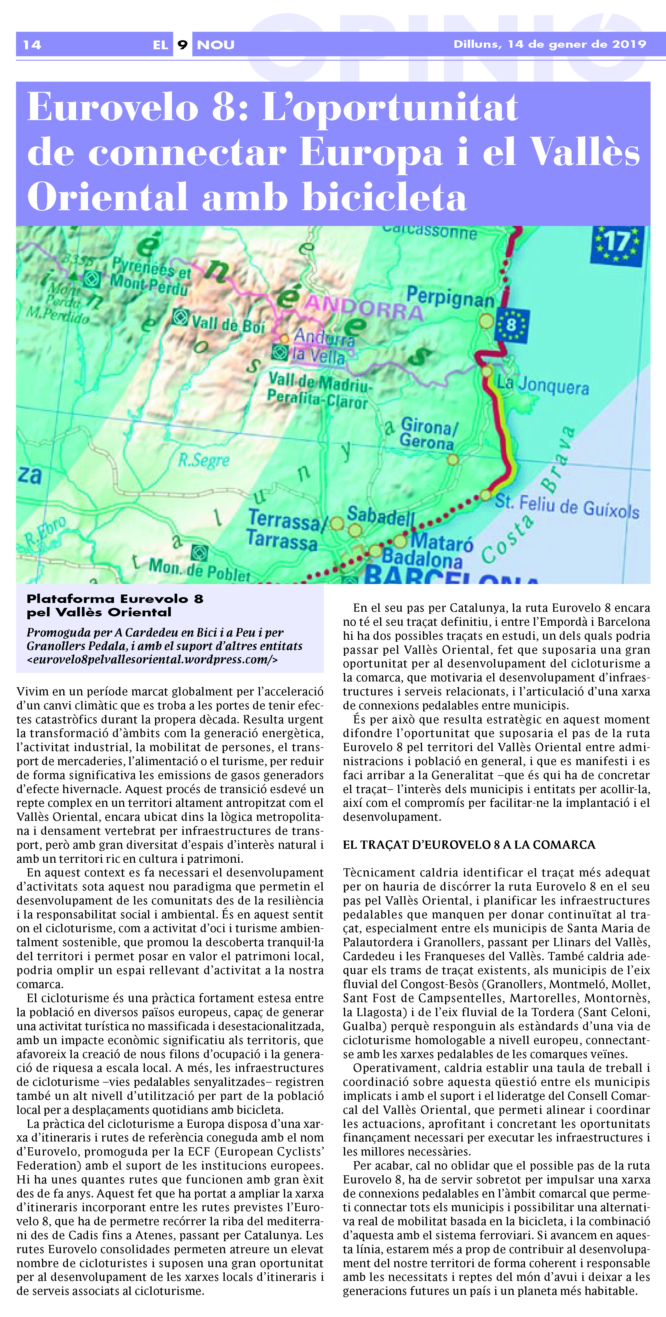 190114 el 9 nou eurovelo 8