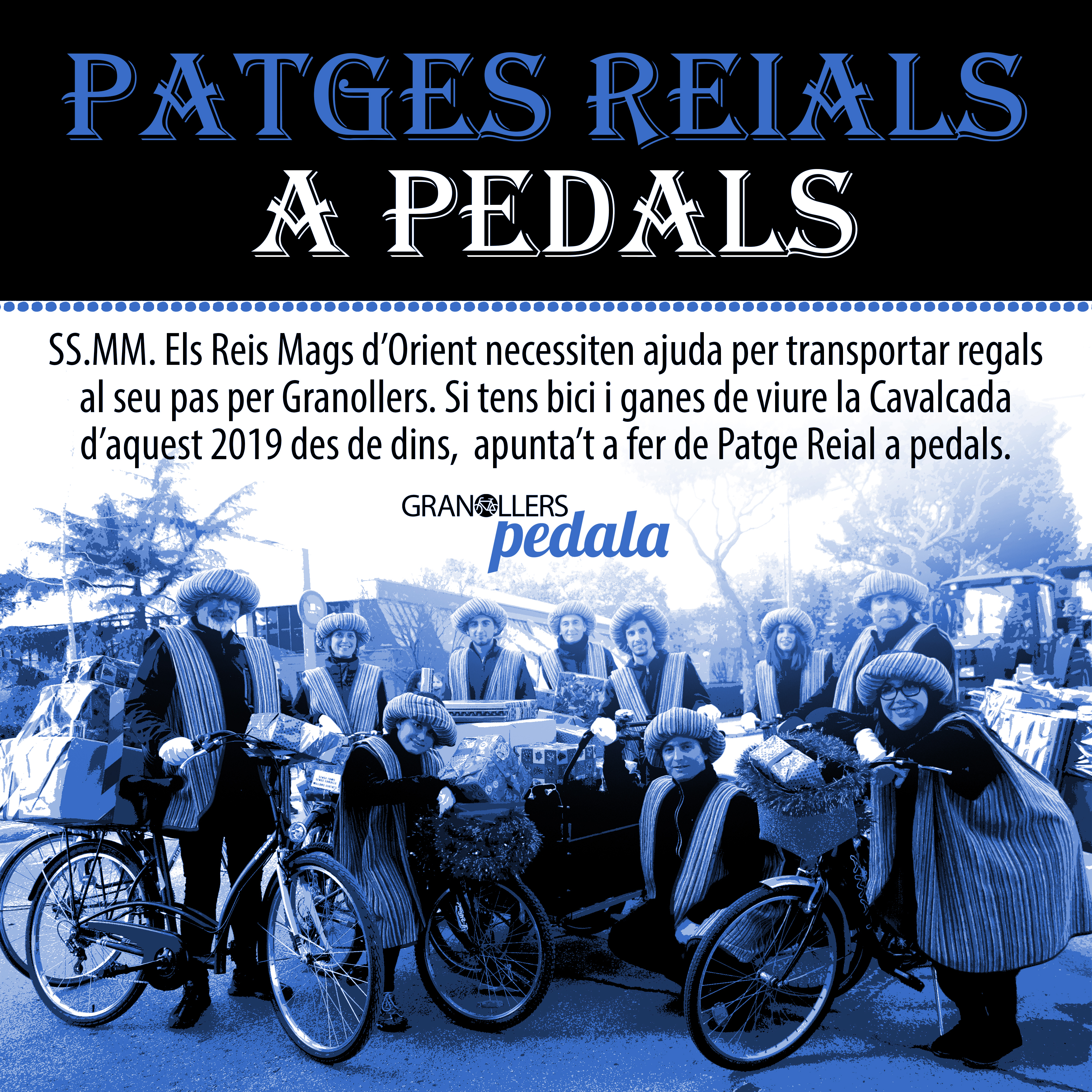 PATGES REIALS A PEDALS 2019 blau