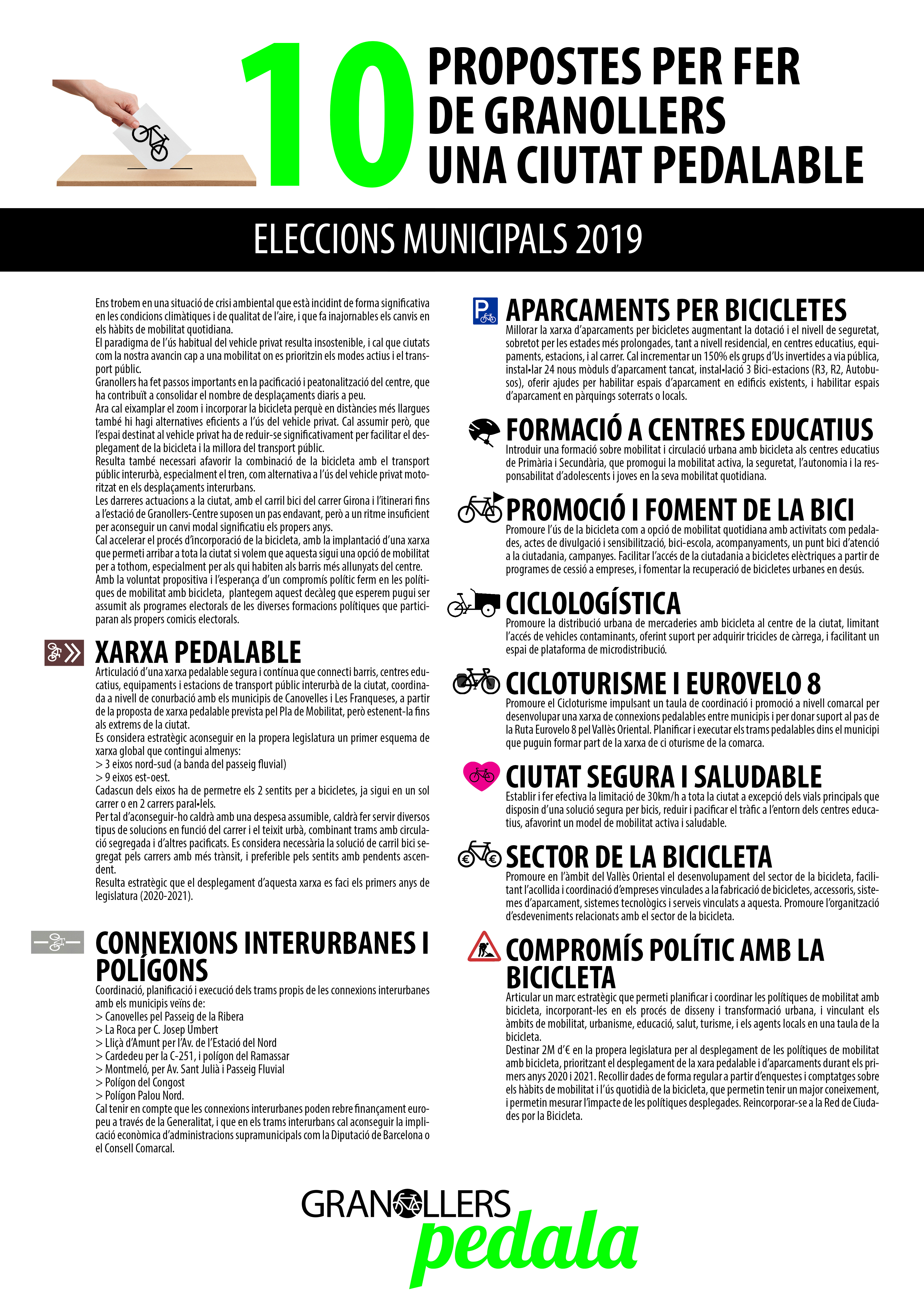 DECALEG MUNICIPALS 2019