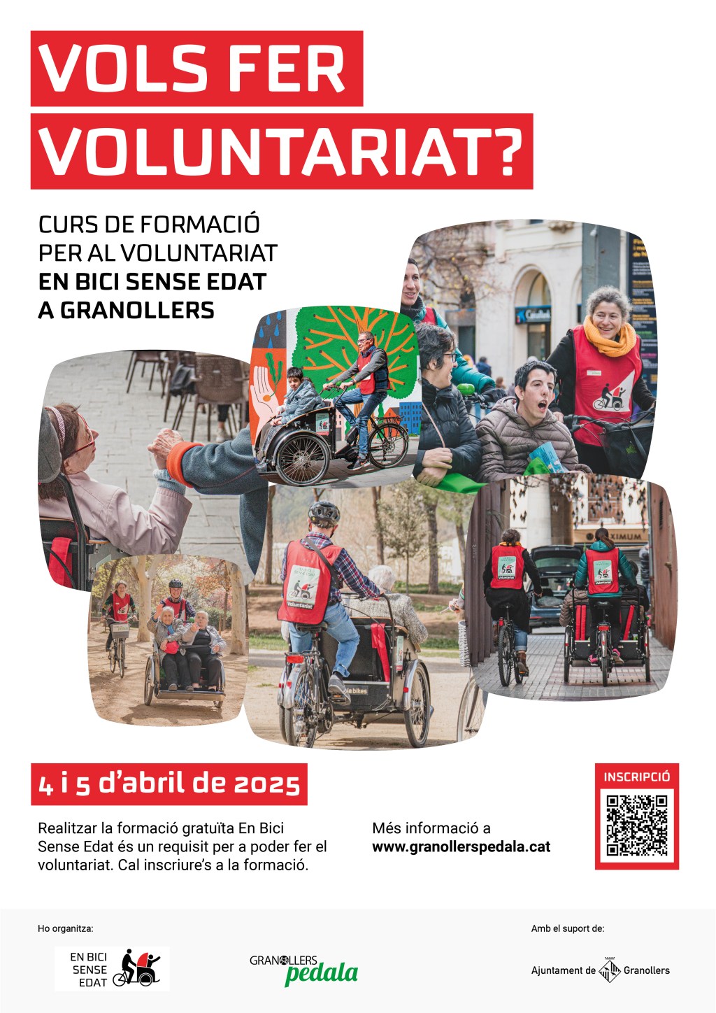 Formació En Bici Sense Edat (4 i 5 d’abril&nbsp;2025)